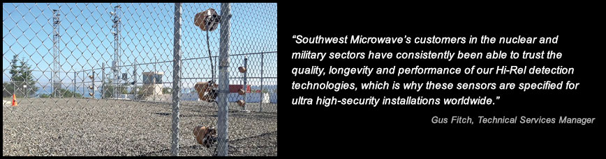 High Reliability Volumetric Microwave Sensors Southwest Southwest Microwave S Customers In The Nuclear And Military Sectors Have Consistently Been Able To Trust