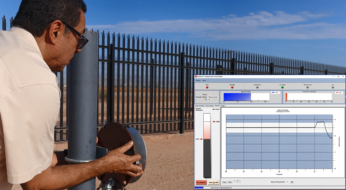 Aligning Digital Microwave Sensors